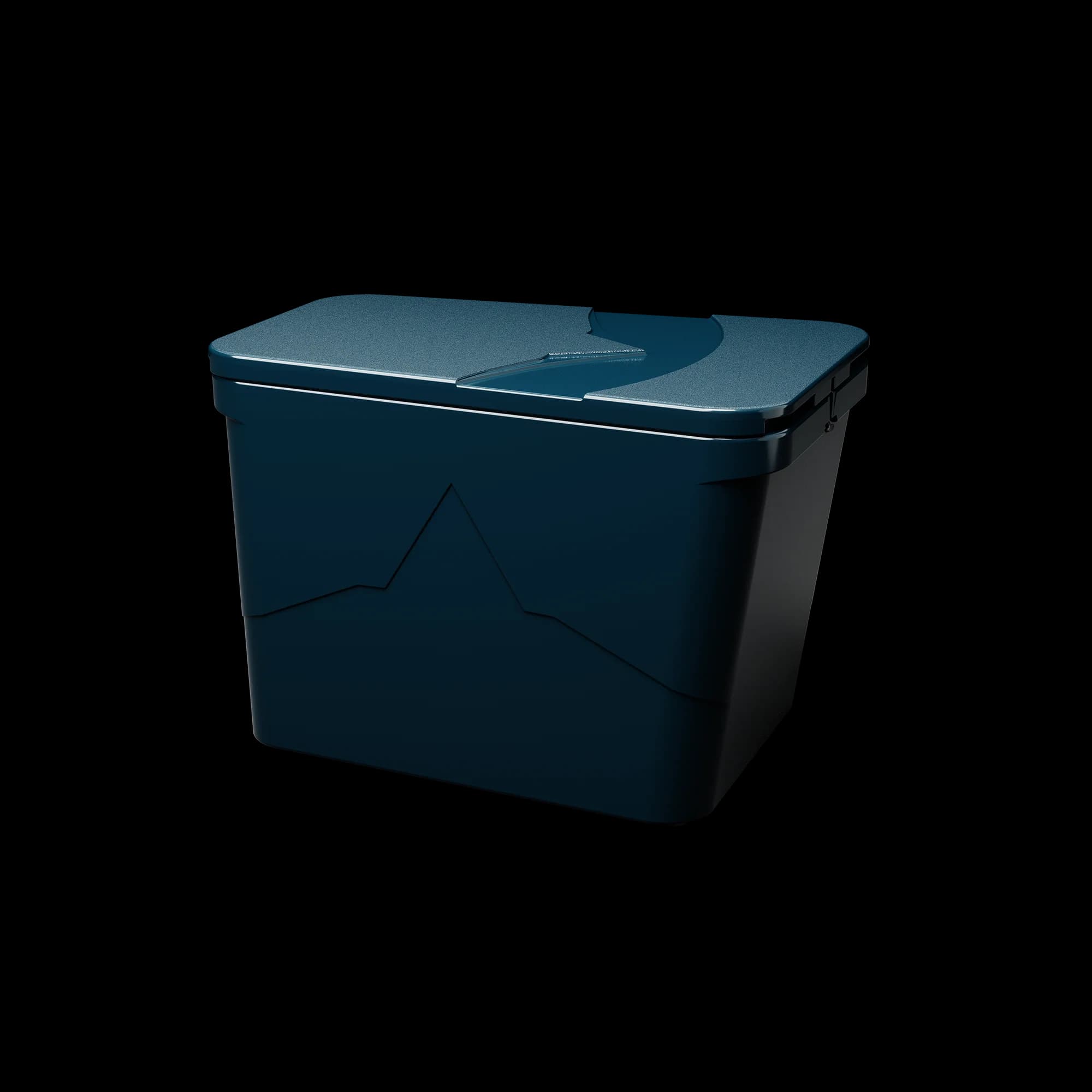 Theralpine Rhone premium insulated ice bath with water and ice